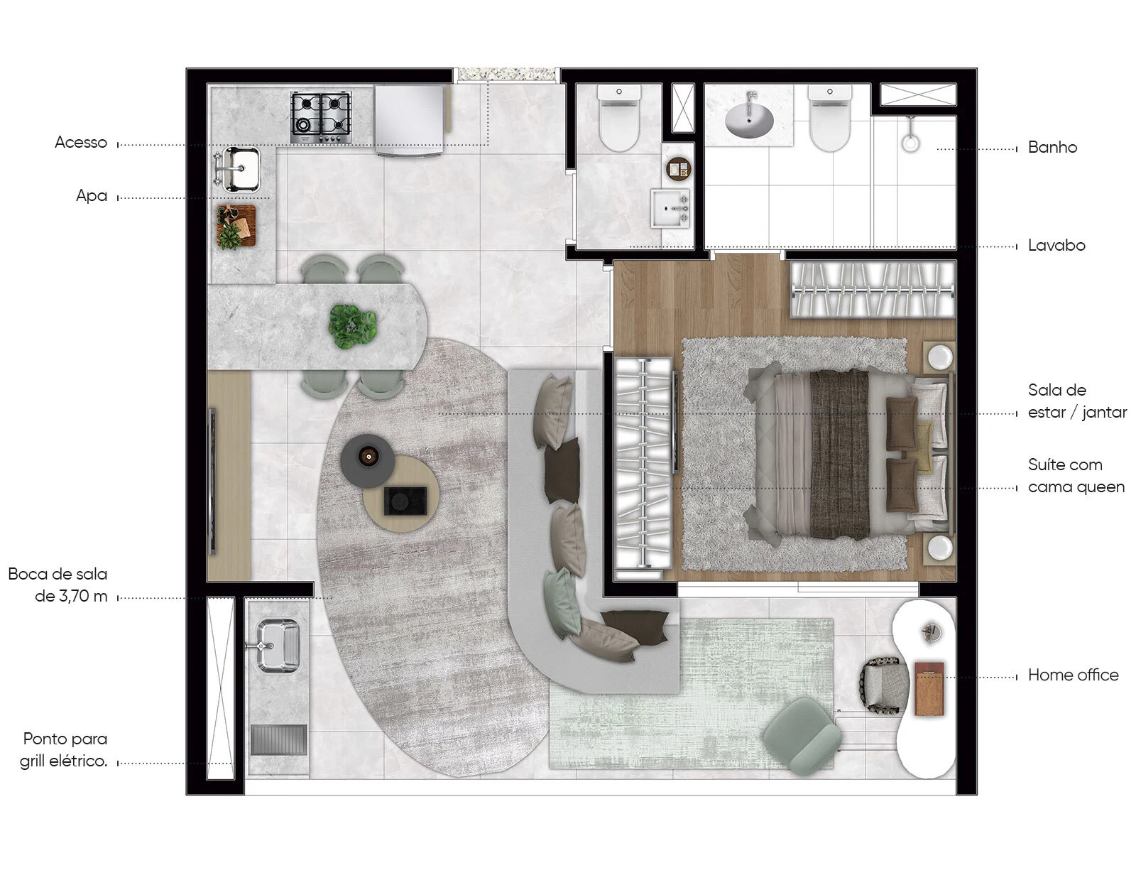 Planta do empreendimento