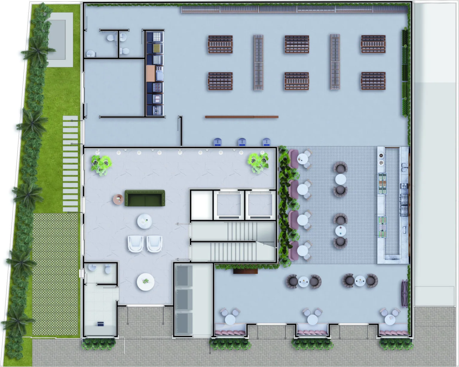 Planta do apartamento — referência TÉRREO