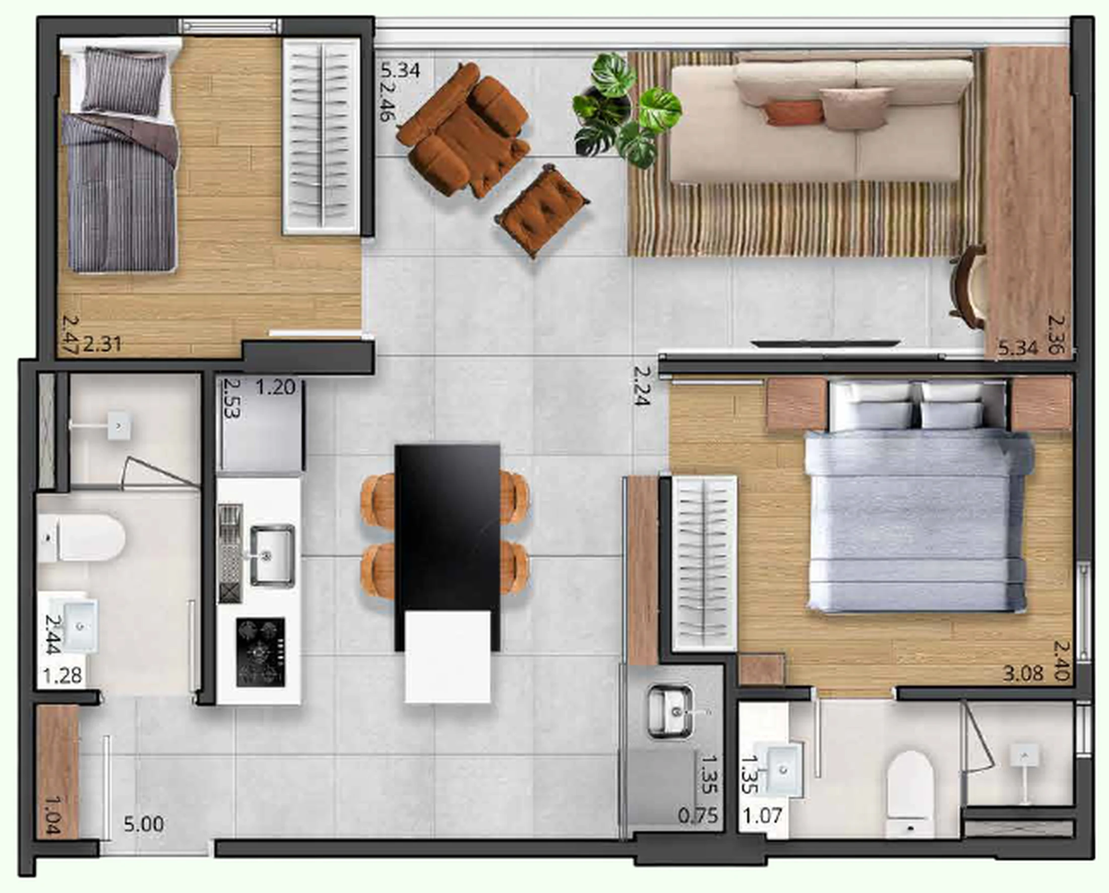 Planta do empreendimento