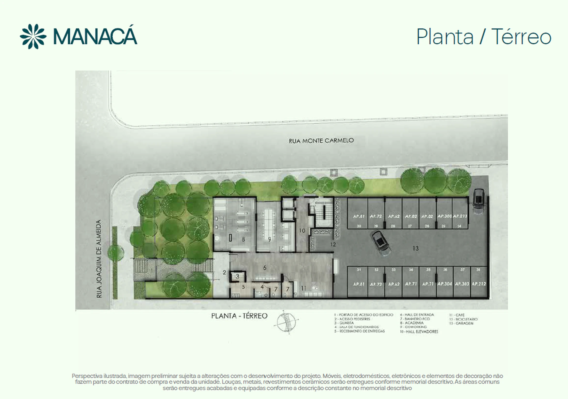 Planta do empreendimento