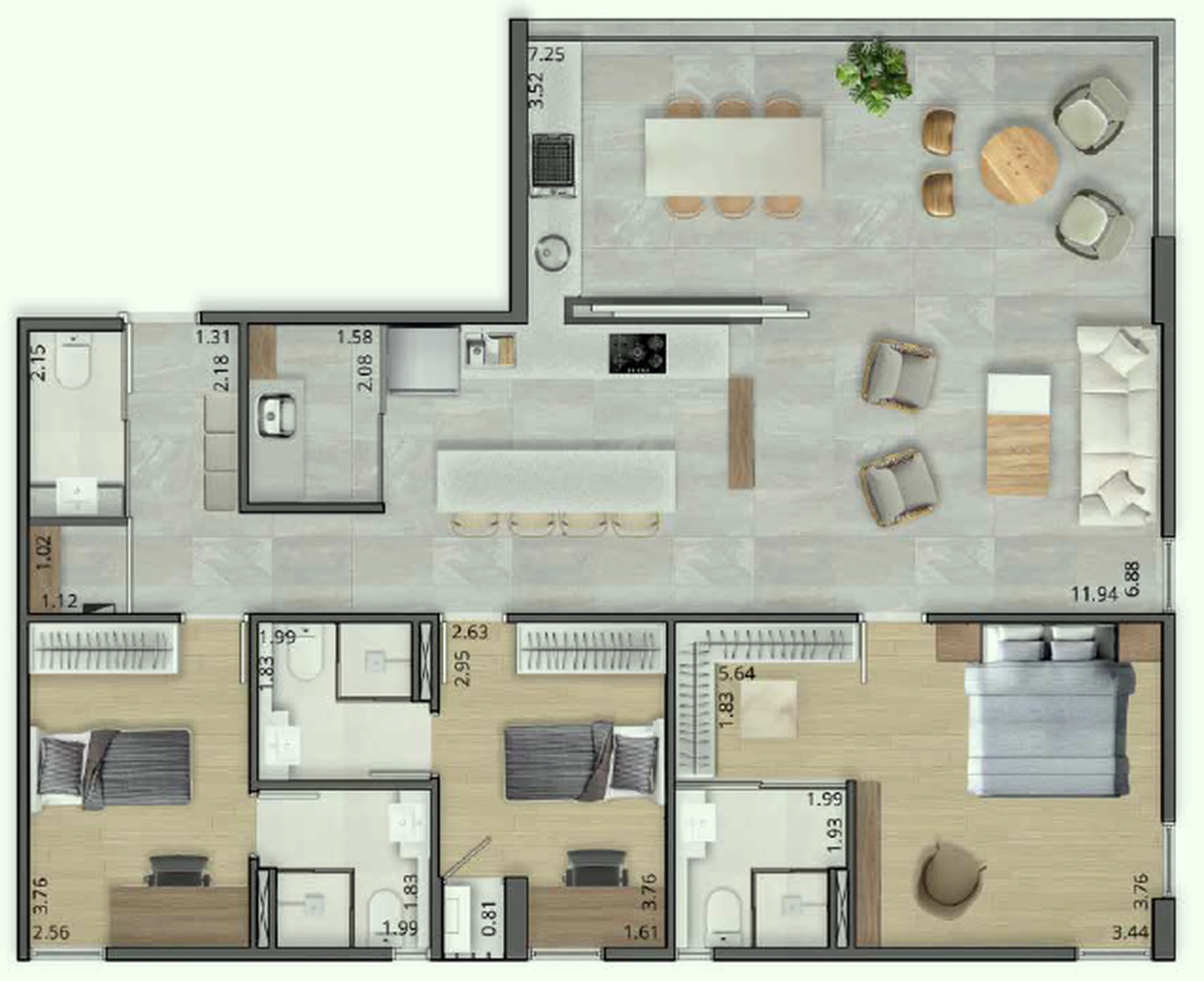 Planta do empreendimento