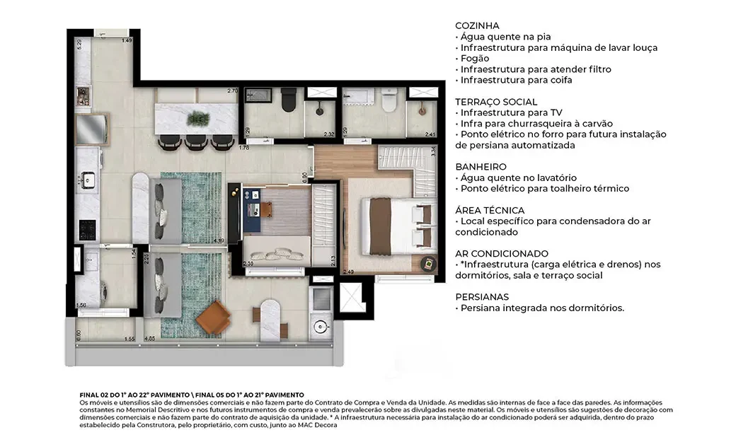 Planta do empreendimento