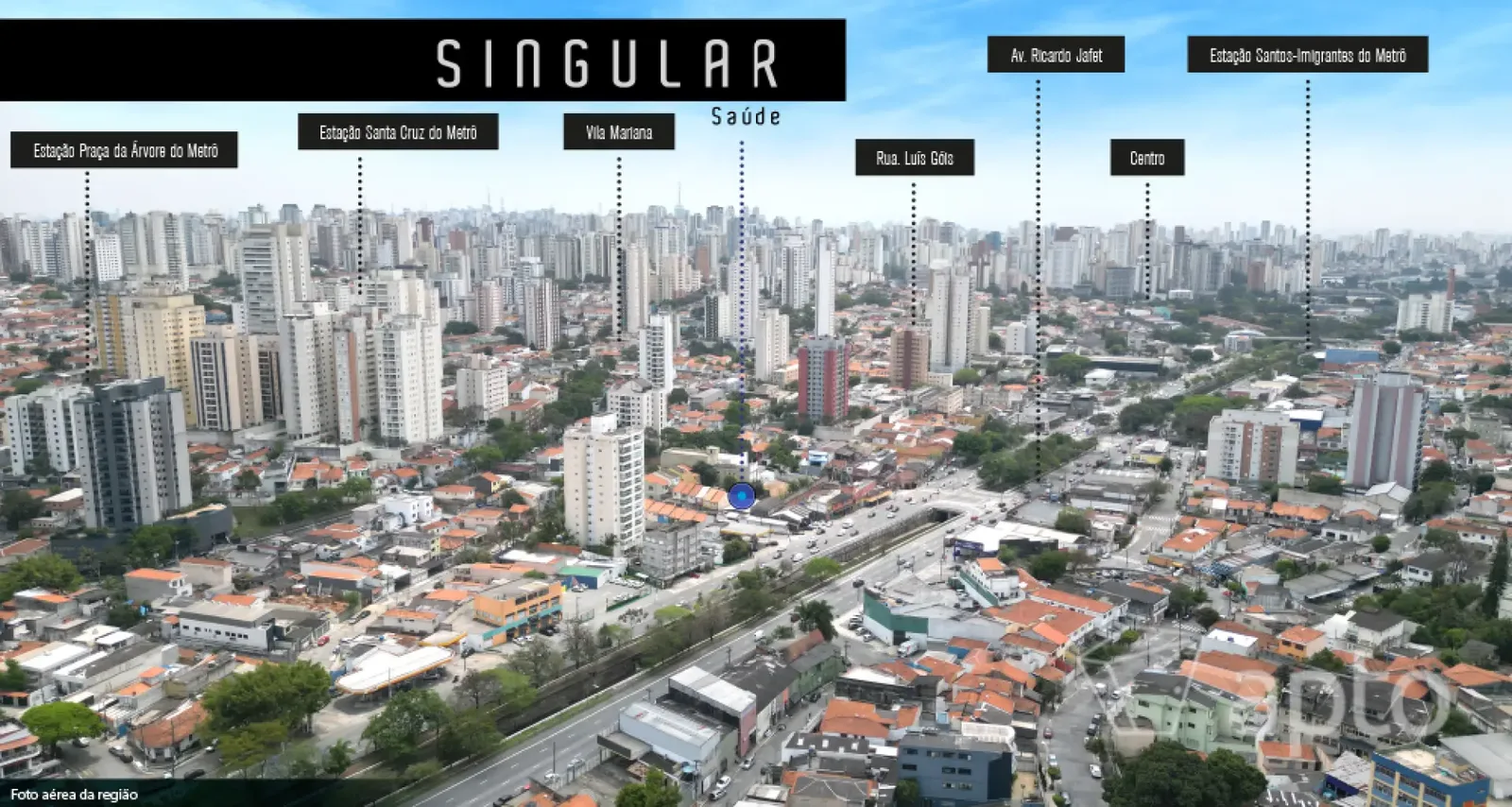 Localização do empreendimento · referências da região