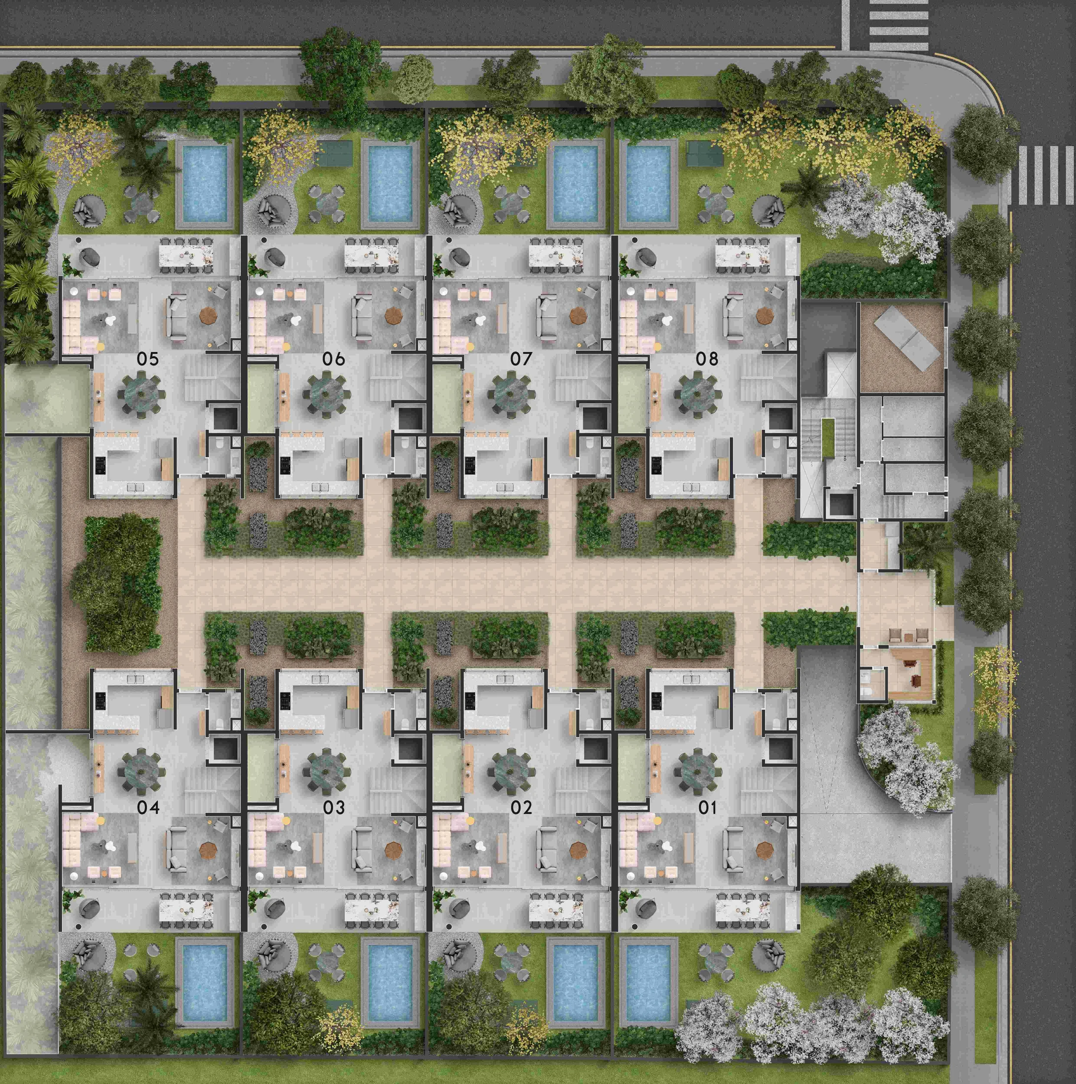 Planta do empreendimento