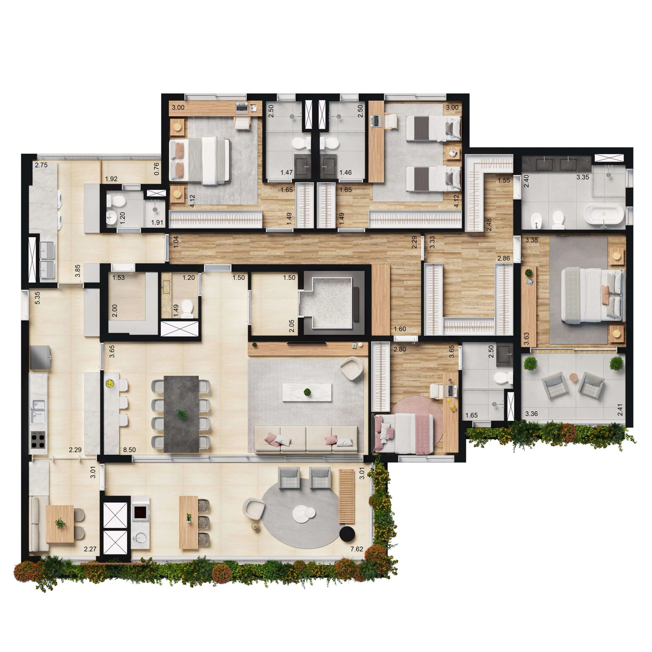 Planta do empreendimento