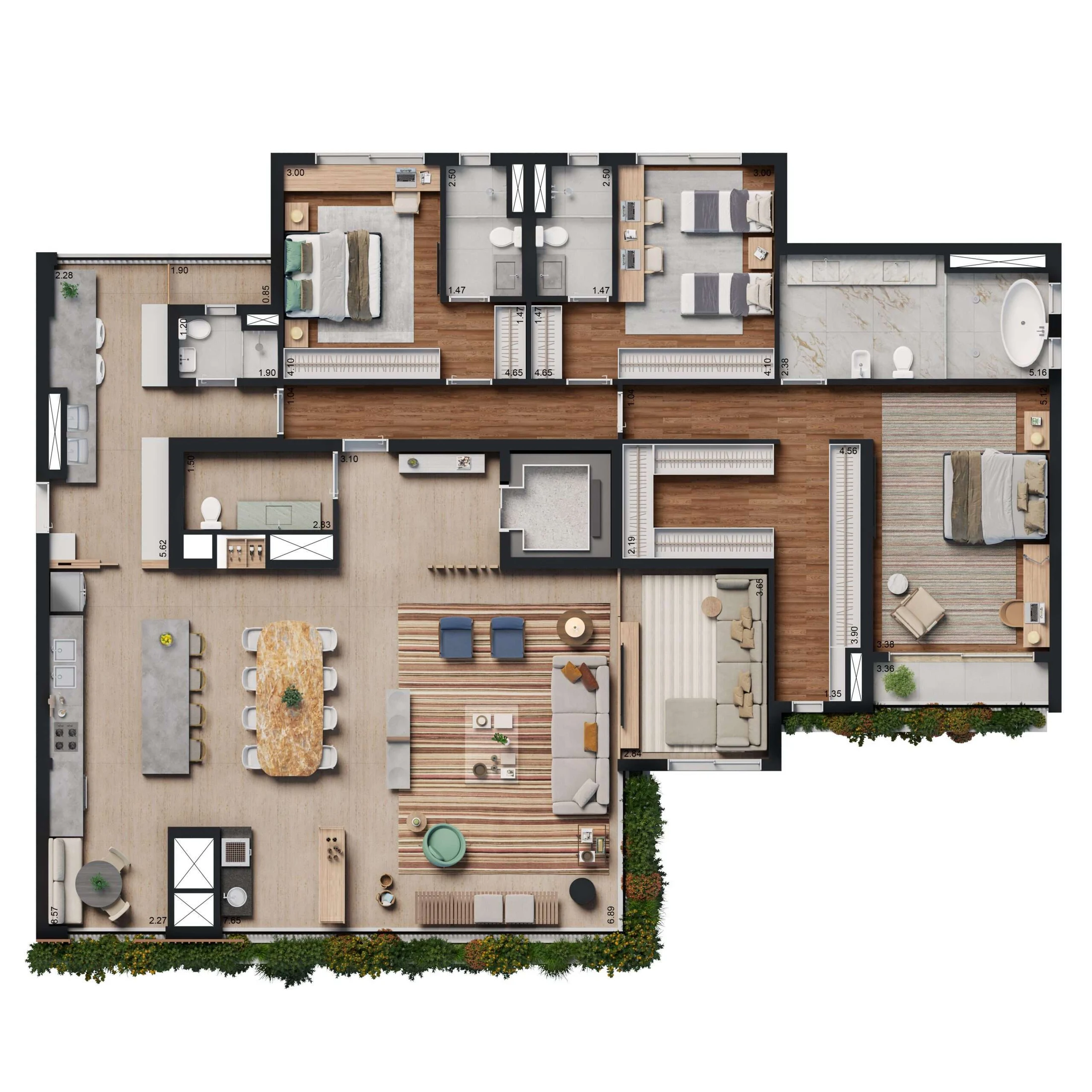 Planta do empreendimento