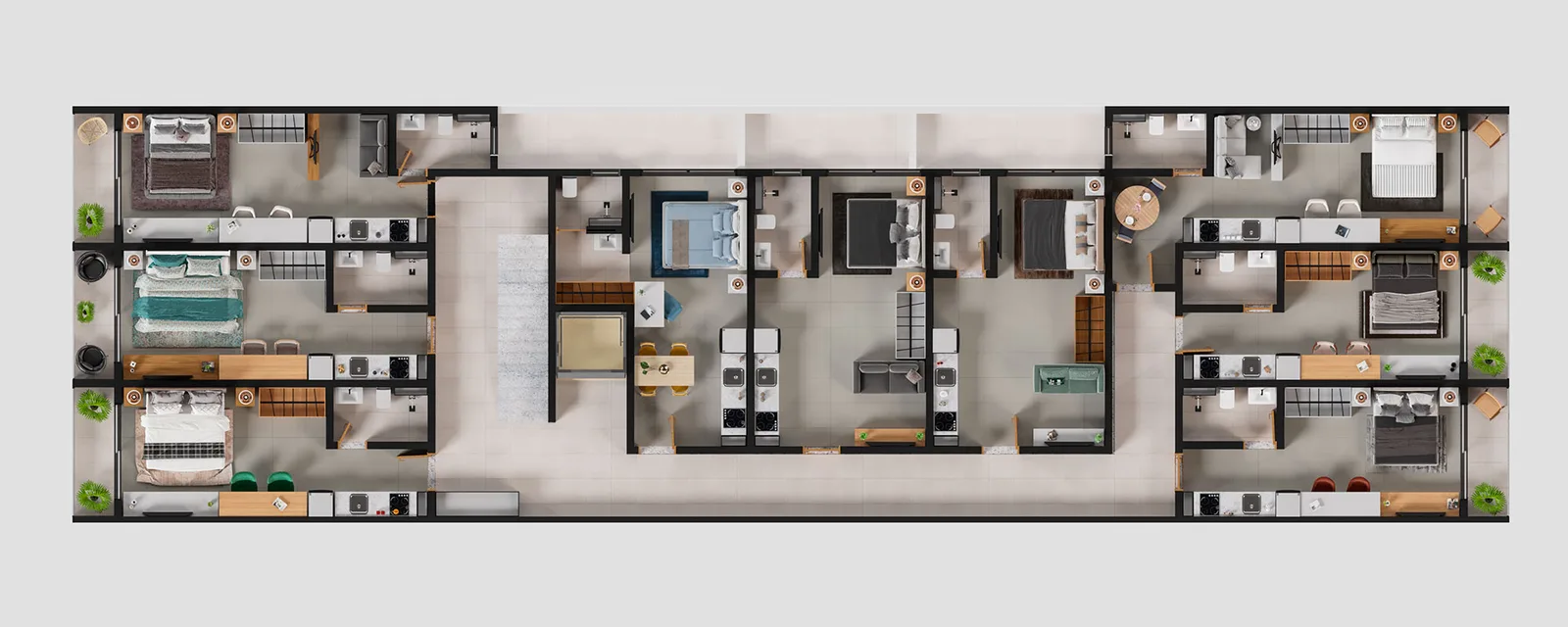 Planta do apartamento — referência 2° Pavcimento