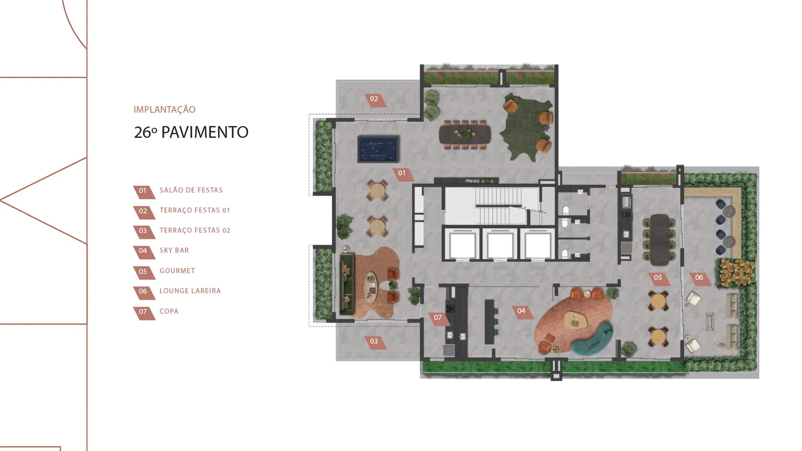 Planta do apartamento — referência 26
