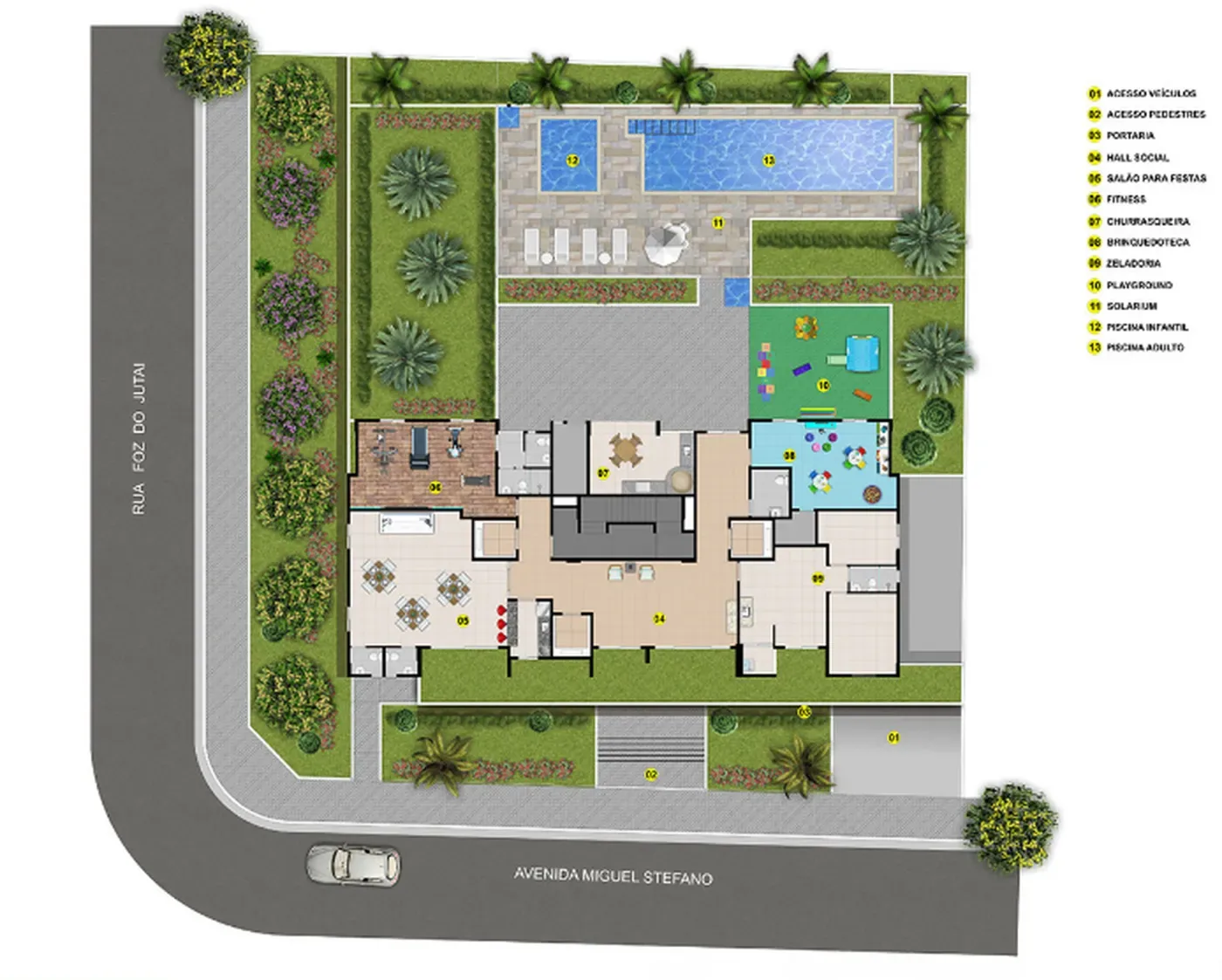 Planta do apartamento — referência 7