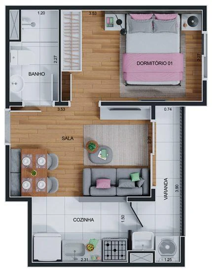 Planta do empreendimento