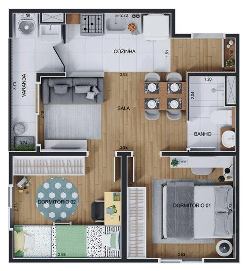 Planta do empreendimento