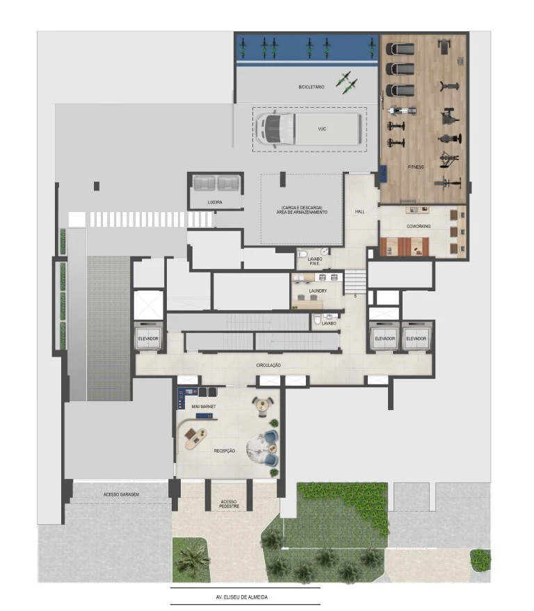 Planta do empreendimento