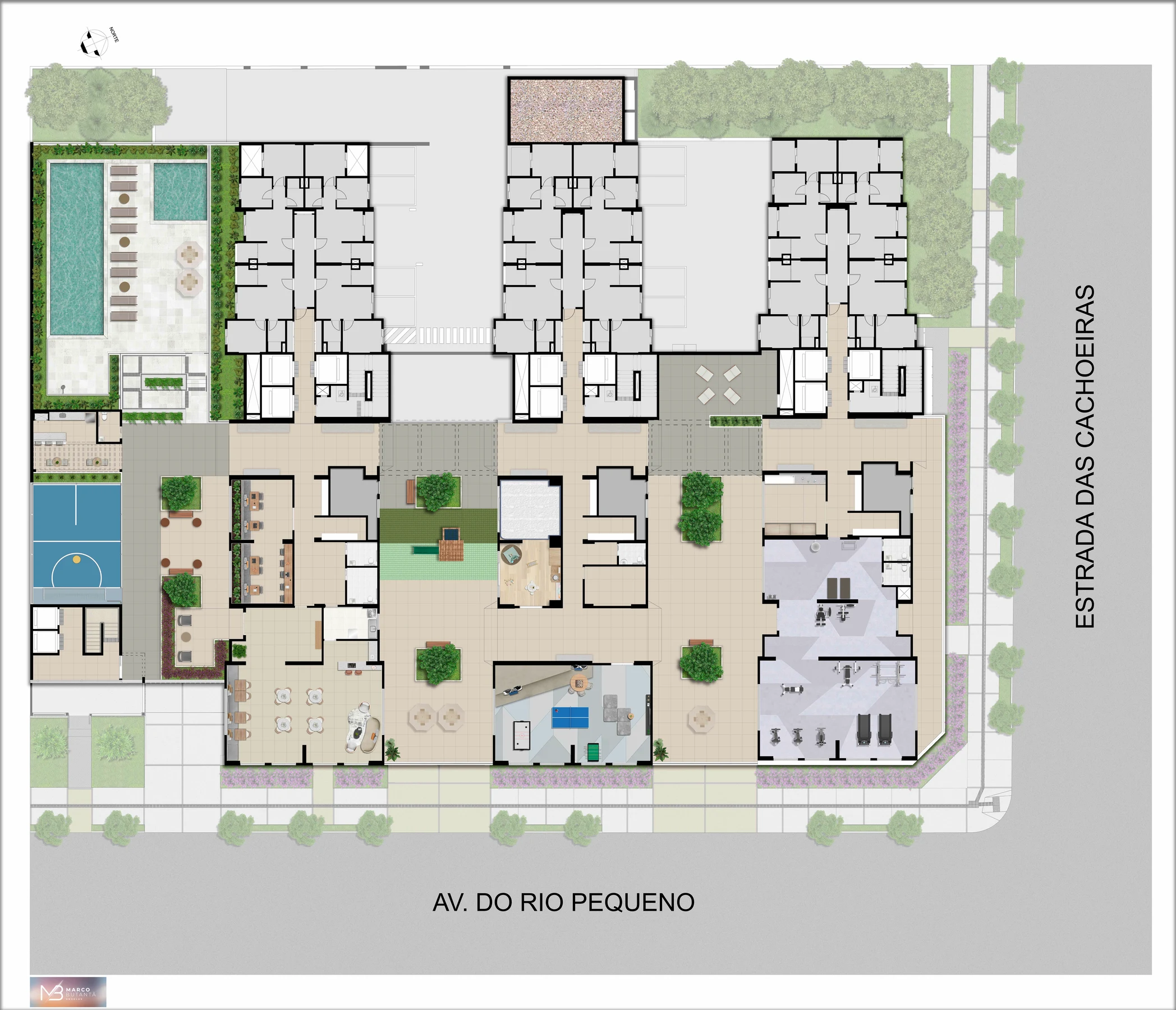 Planta do empreendimento