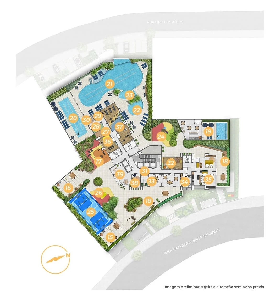 Planta do empreendimento