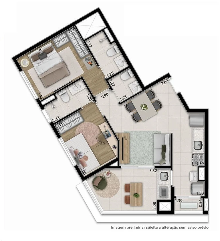 Planta do empreendimento