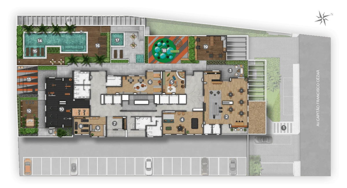 Planta do empreendimento