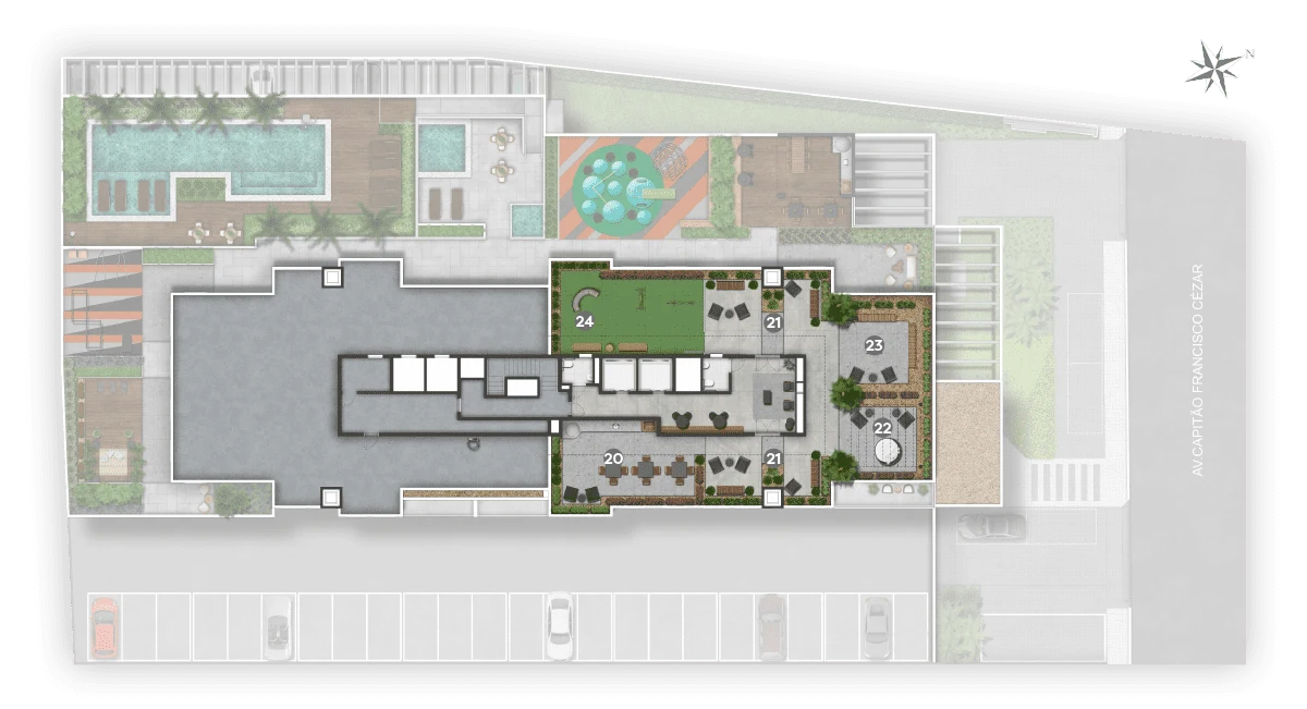 Planta do empreendimento