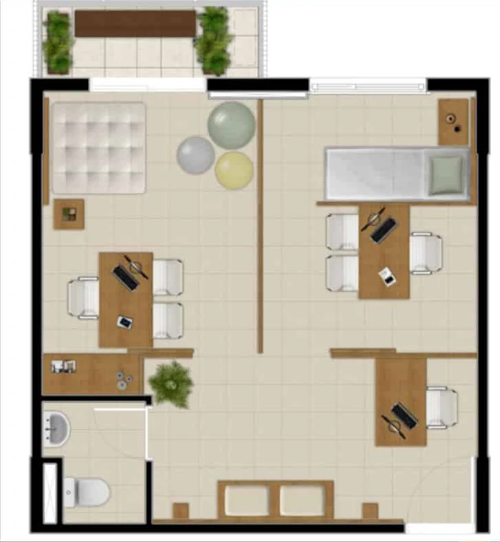 Planta do empreendimento