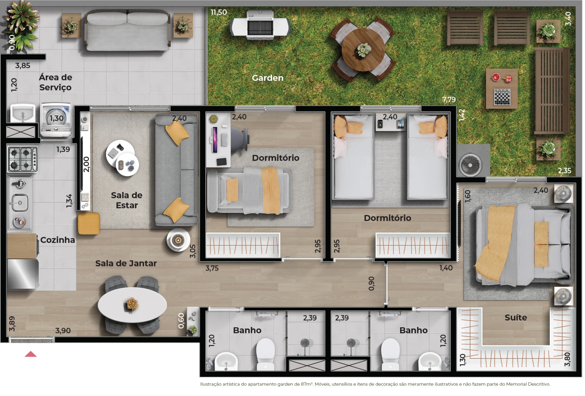 Planta do empreendimento
