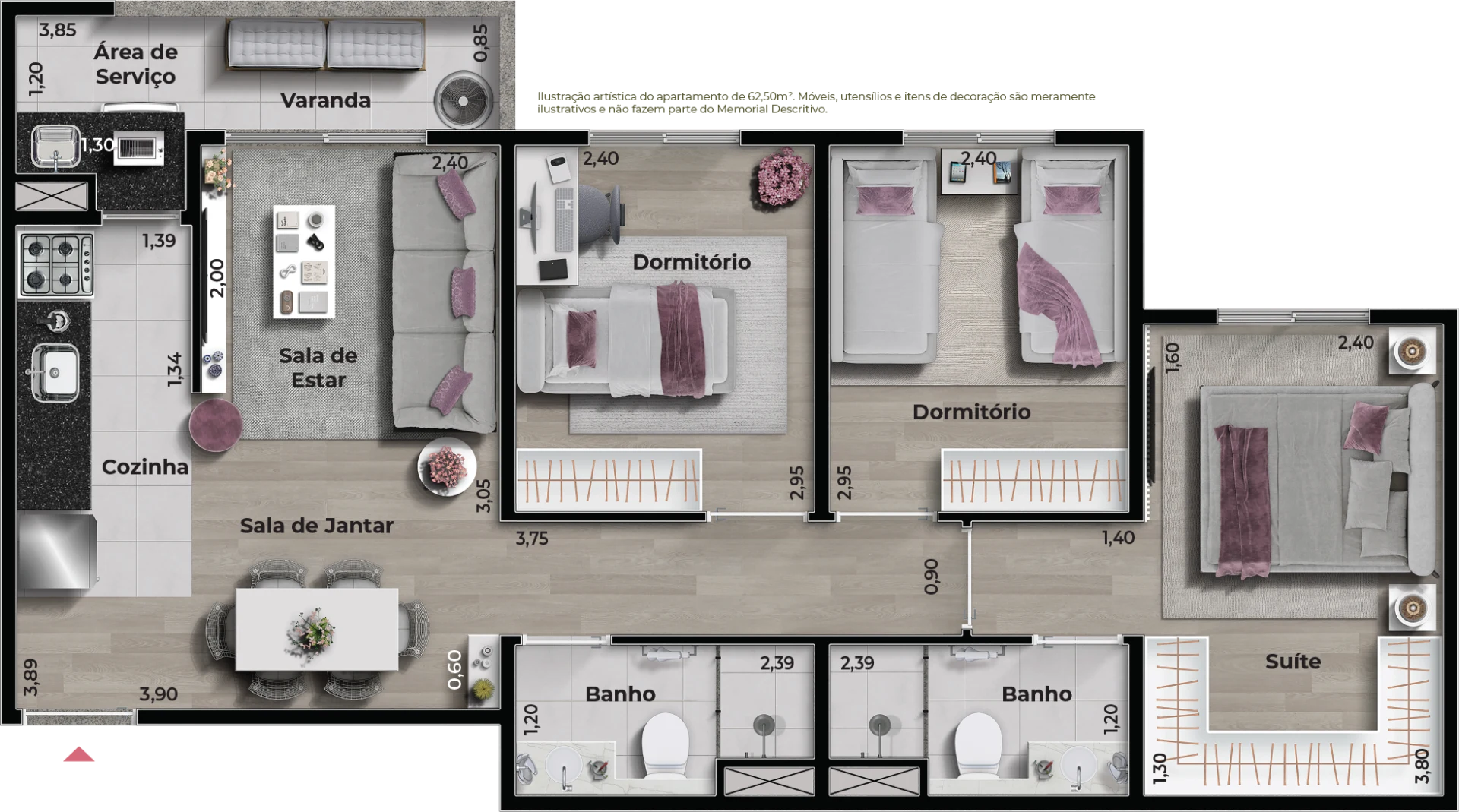 Planta do empreendimento