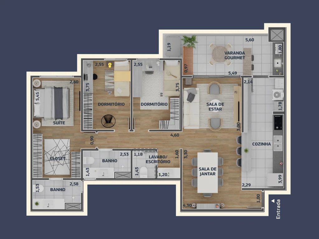 Planta do empreendimento