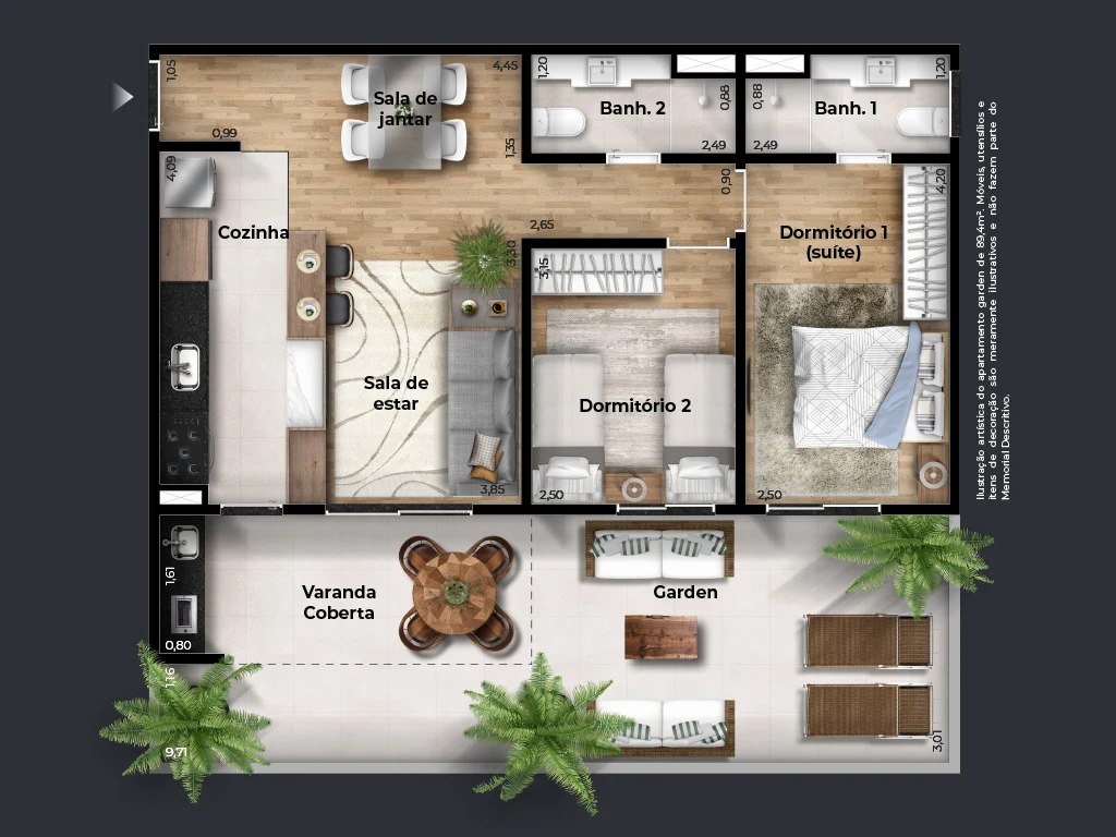 Planta do empreendimento