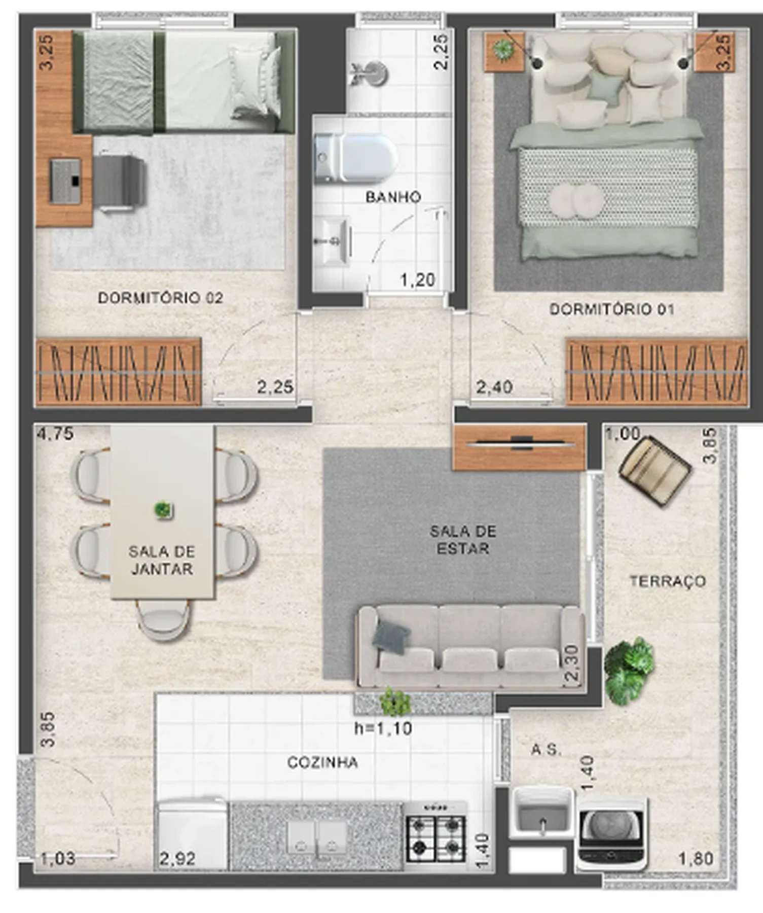 Planta do empreendimento