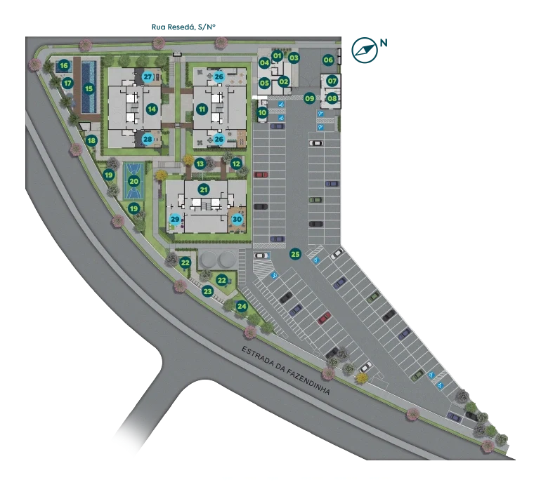 Planta do empreendimento