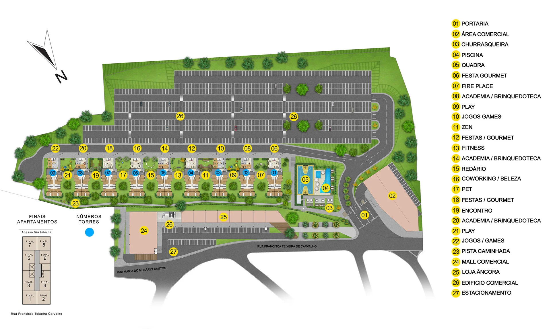 Planta do empreendimento