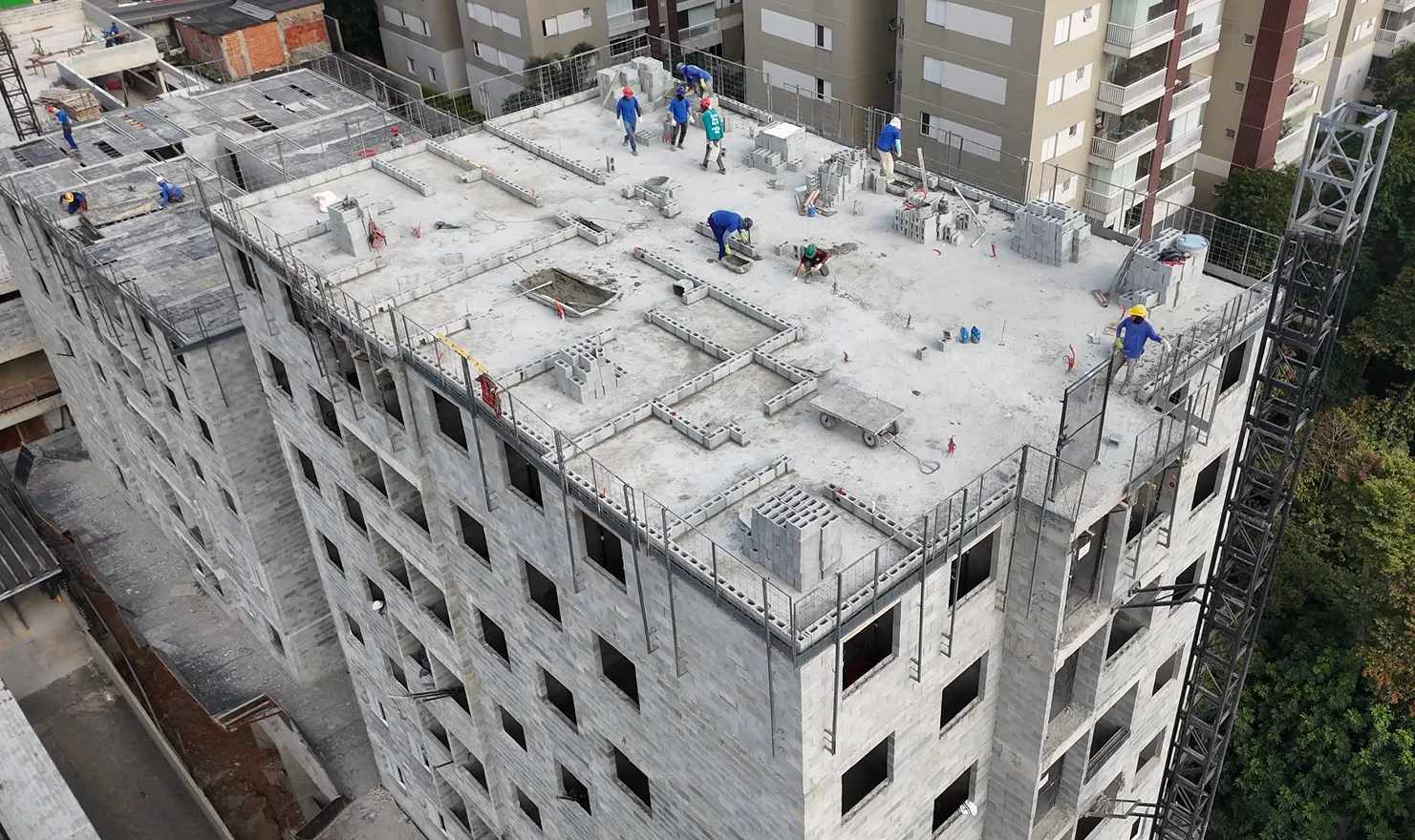 Registro de obra do empreendimento
