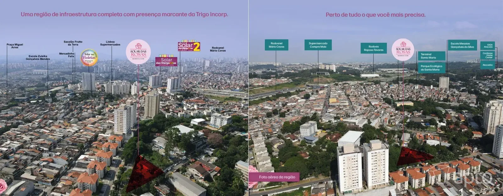 Localização do empreendimento · referências da região