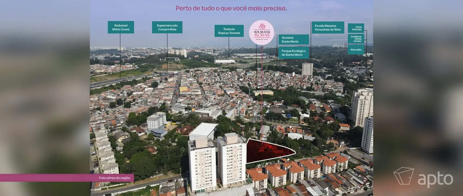 Localização do empreendimento · referências da região