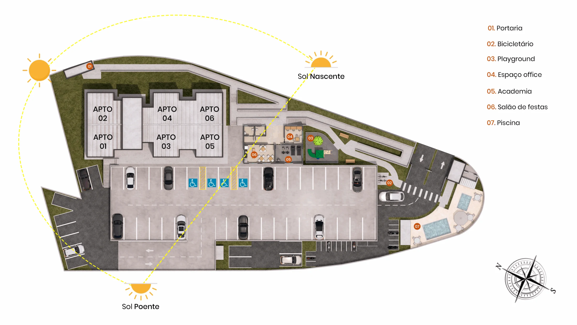Planta do empreendimento