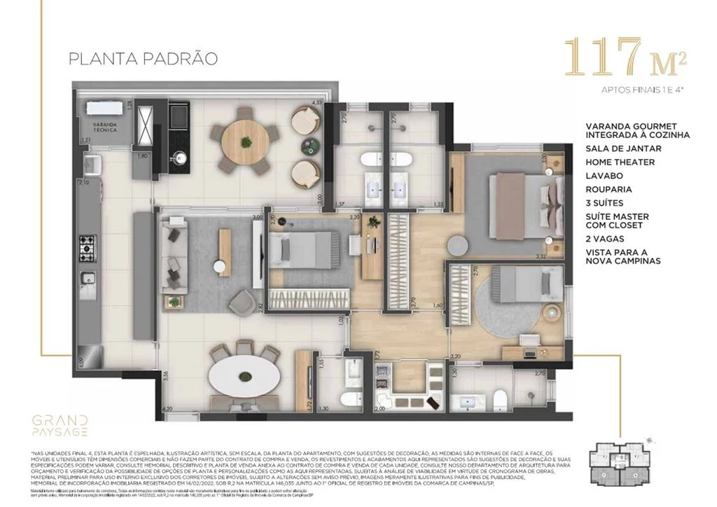 Planta do empreendimento