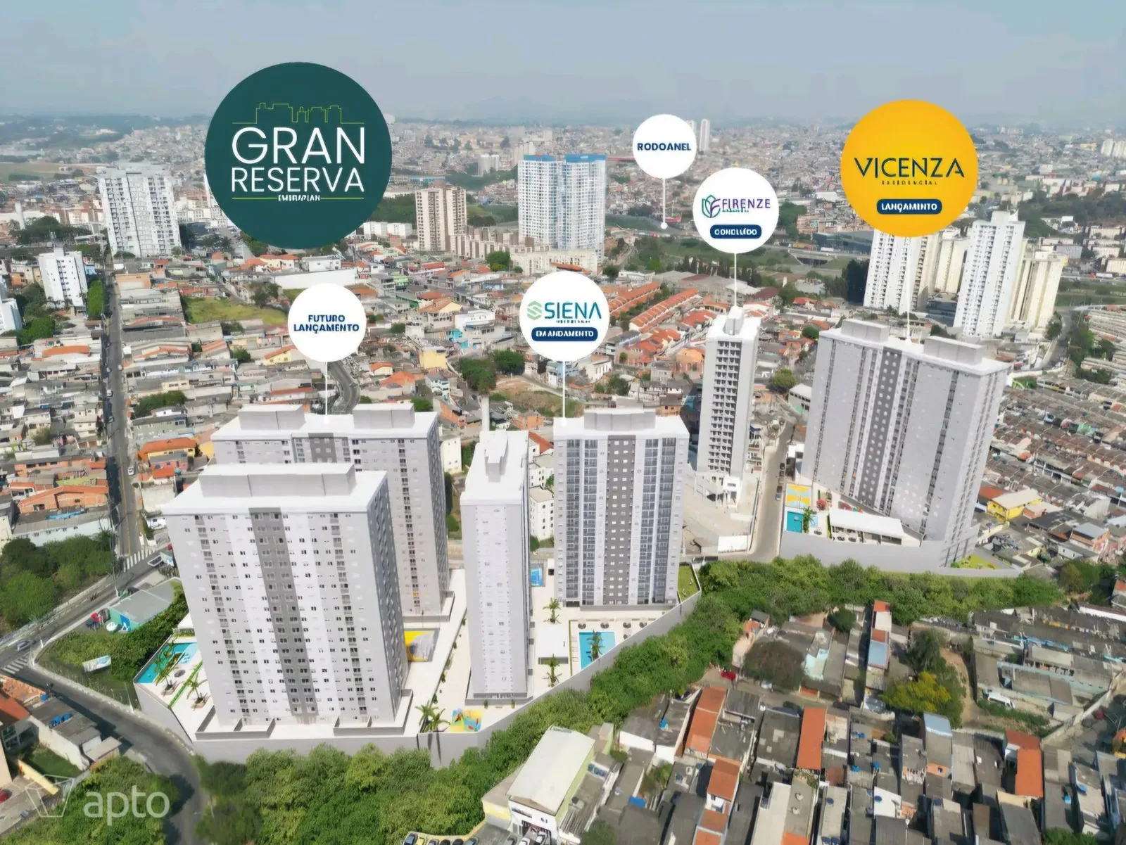 Localização do empreendimento · referências da região