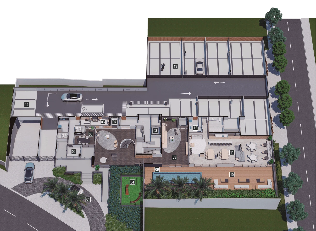Planta do empreendimento