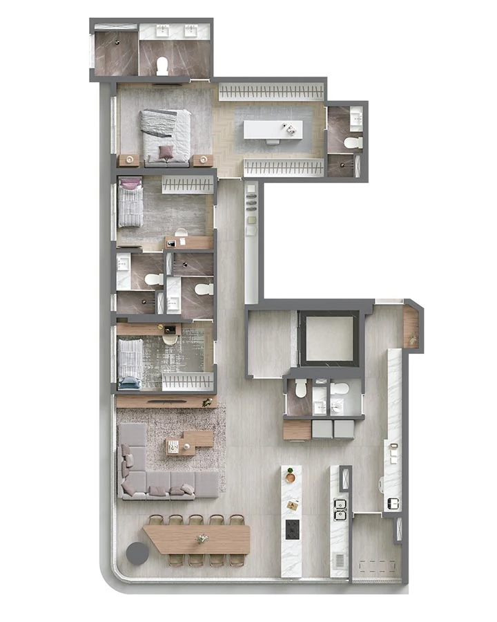 Planta do empreendimento