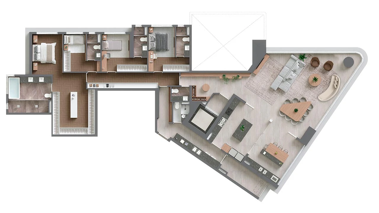 Planta do empreendimento