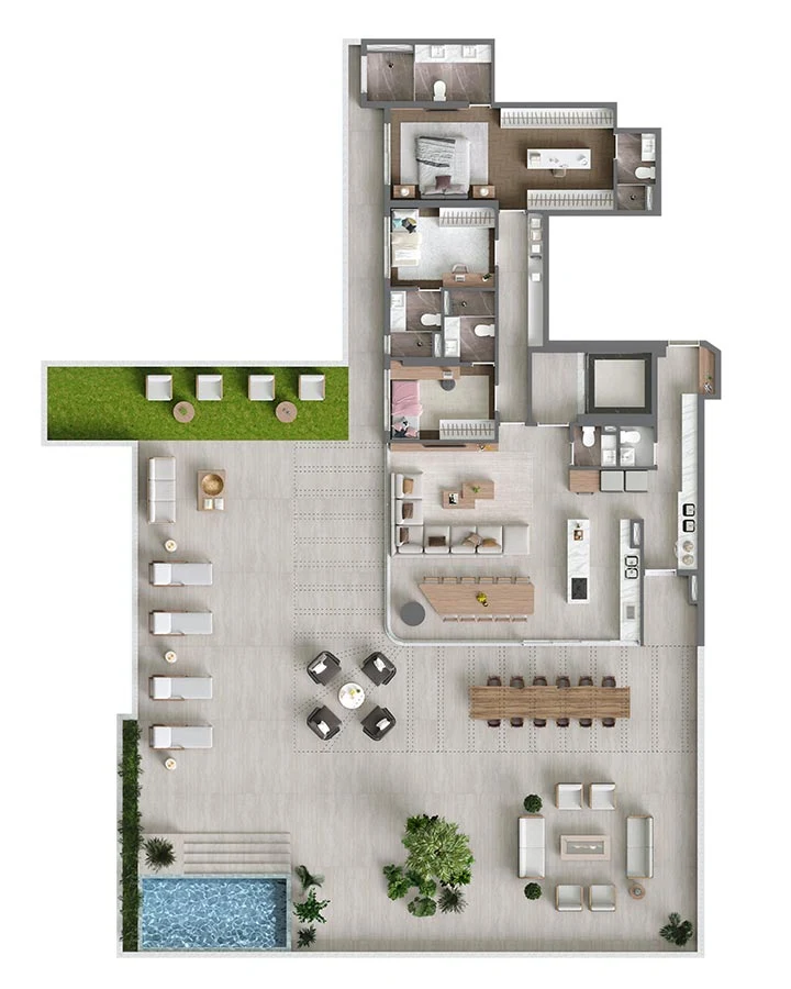 Planta do empreendimento