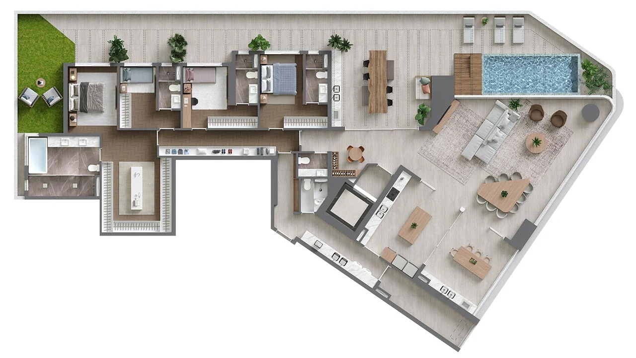 Planta do empreendimento