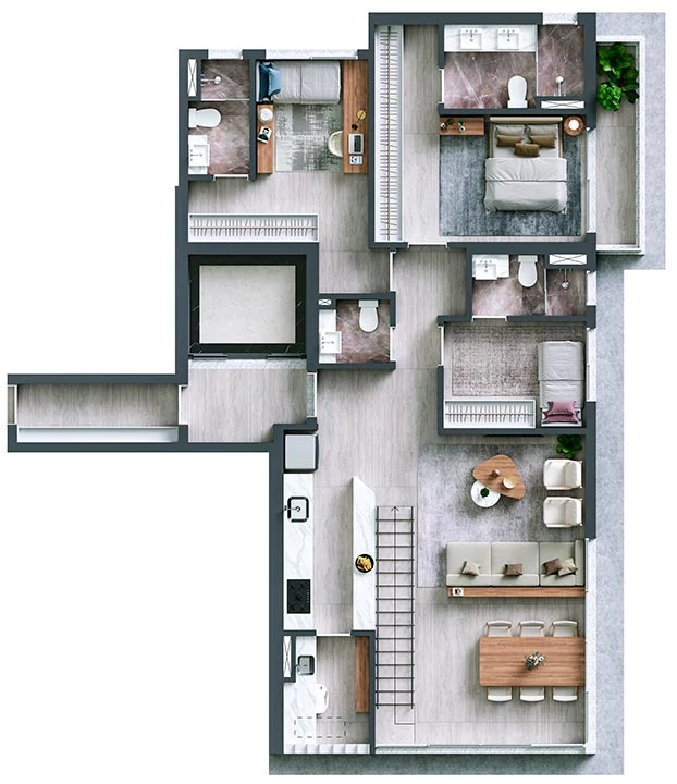 Planta do empreendimento