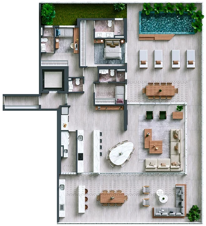 Planta do empreendimento