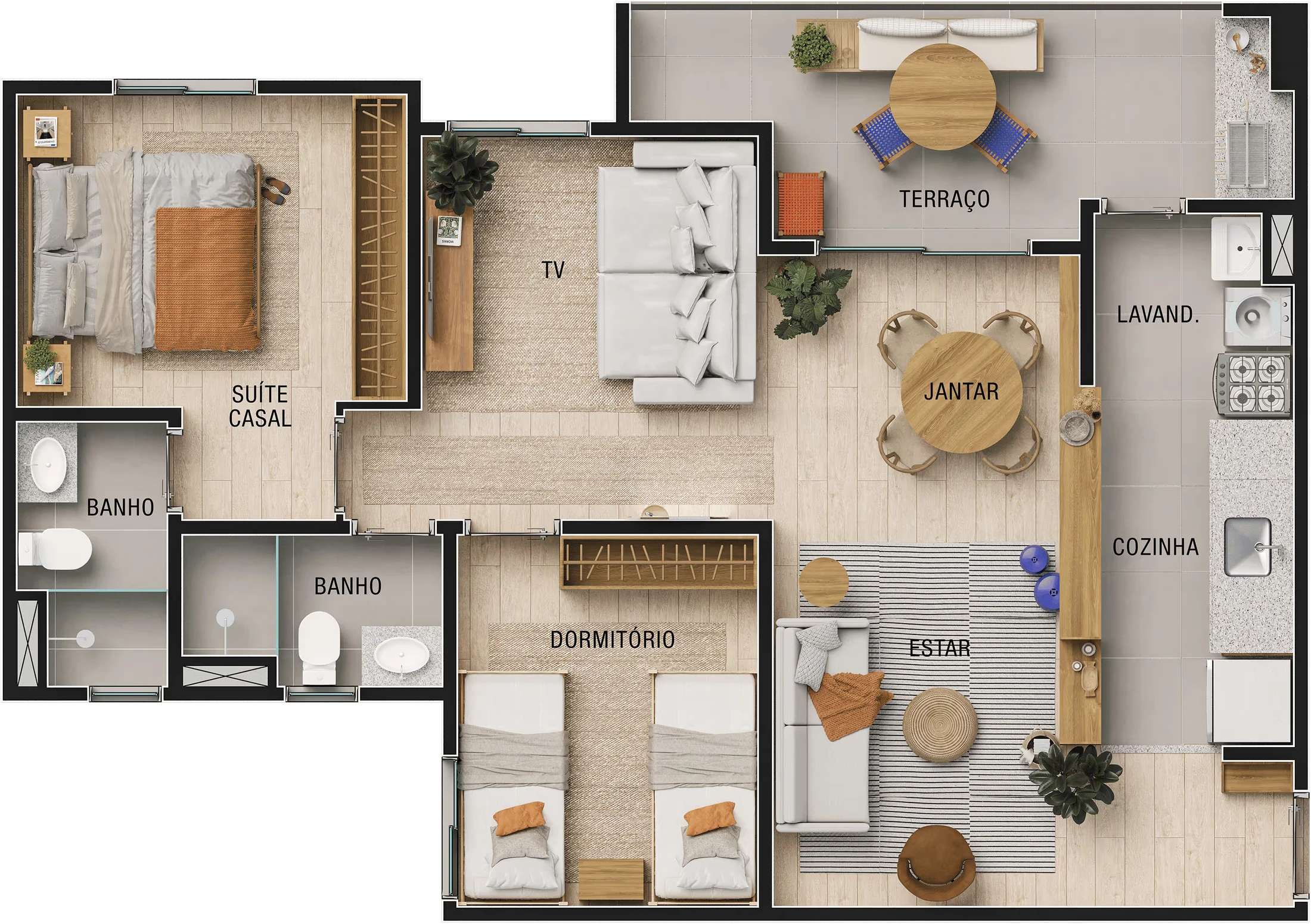 Planta do empreendimento
