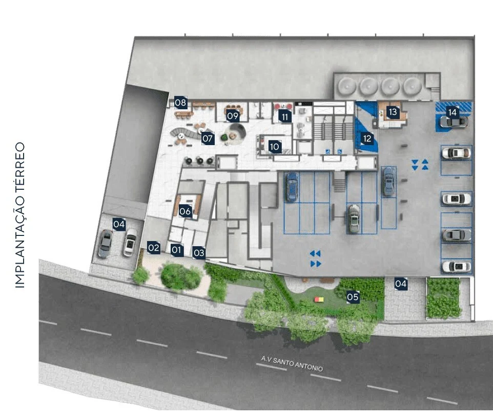 Planta do empreendimento
