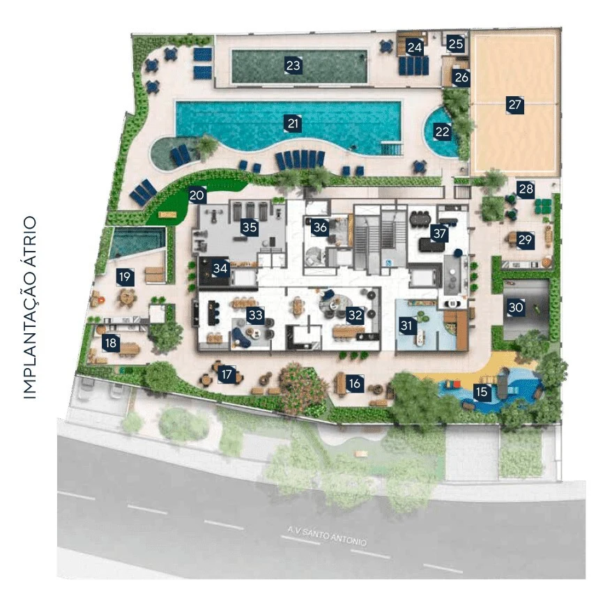 Planta do empreendimento