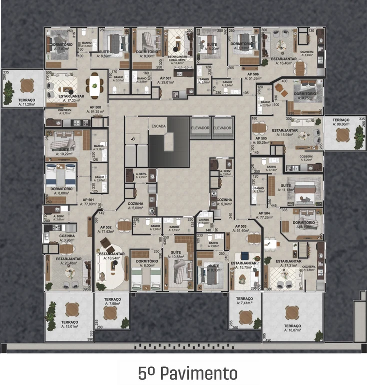 Planta do empreendimento