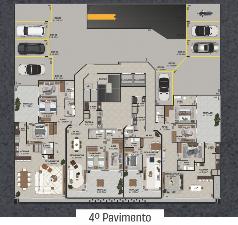 Planta do empreendimento