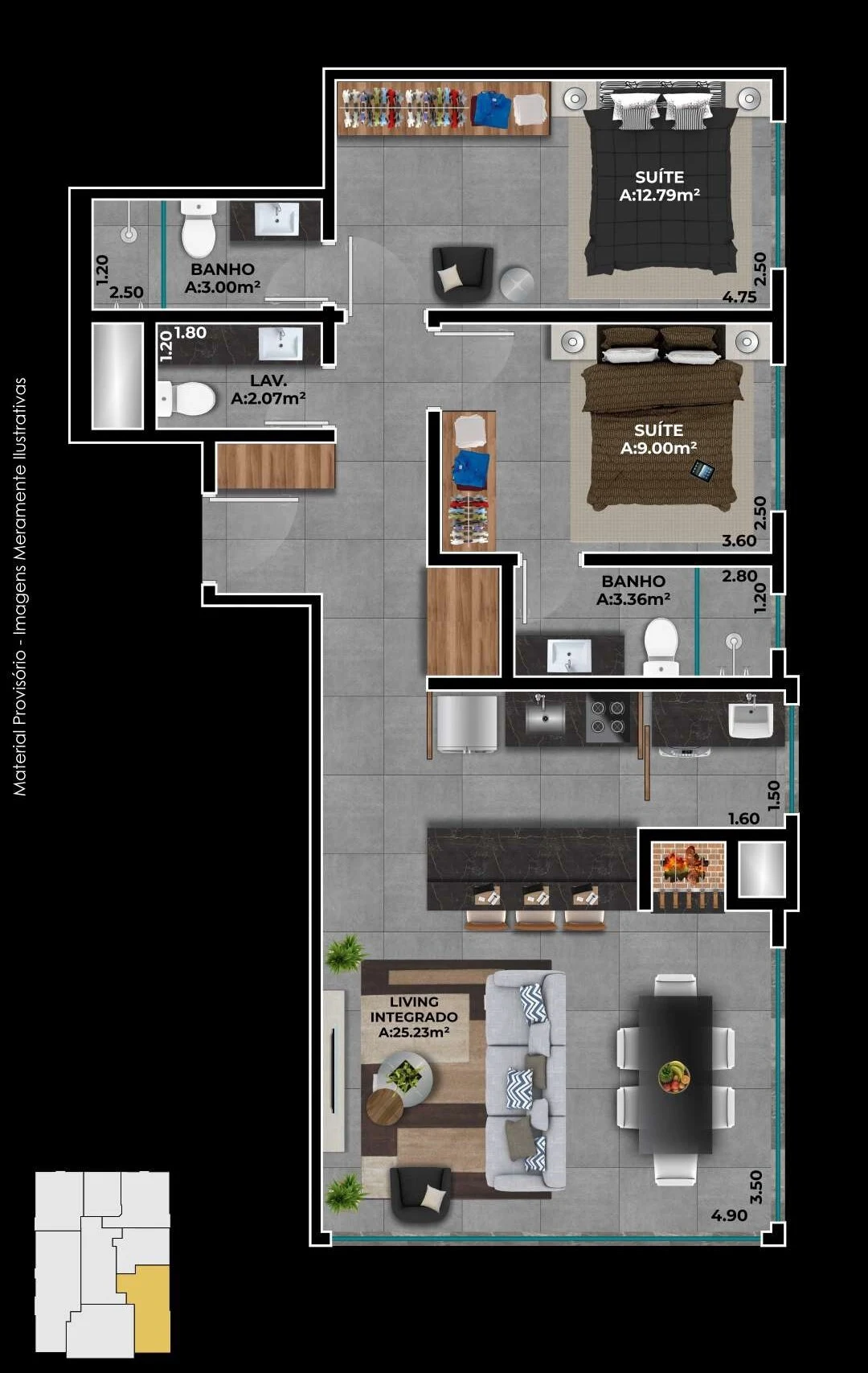 Planta do empreendimento