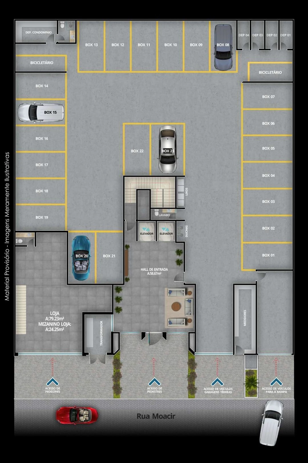 Planta do empreendimento