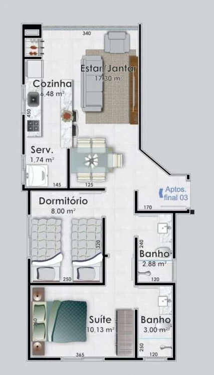 Planta do empreendimento